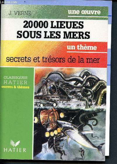 20000 Lieues sous les mers - Secrets et trsors de la mer (Collection Oeuvres et thmes)