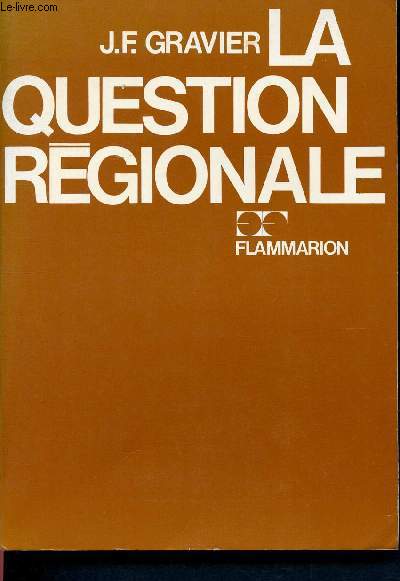 La question rgionale