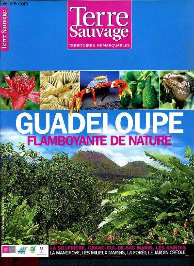 Terre Sauvage - Territoires remarquables - Guadeloupe flamboyante de nature - La Soufrire - Grand-cul-de-sac marin - Les Saintes - La mangrove - Les milieux marins - La fort - Le jardin Crole
