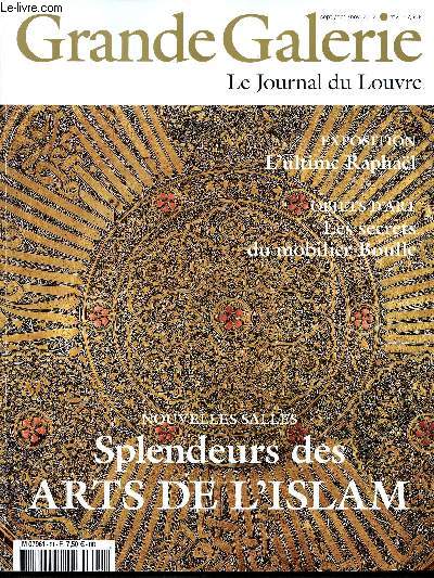 Grande Galerie - Le journal du Louvre - N21 Septembre Octobre Novembre 2012 - Splendeurs des arts de l'Islam - Raffaello Santi dit Raphal - Chypre entre byzance et l'occident - Les secrets des meubles Boulle - Le talisman de David Wilkie