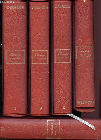 Oeuvres complètes de Colette - Edition du centenaire - 16 tomes : 16 volumes (complet) avec sous emboîtage