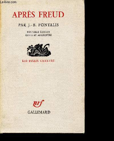 Aprs Freud - Les essais CXXXVIII