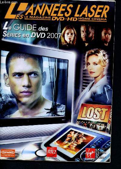 Les annes Laser- Hors srie dvd- 2007 - le magazine du dvd et du HD home cinema - Catalogue le guide des sries en dvd 2007