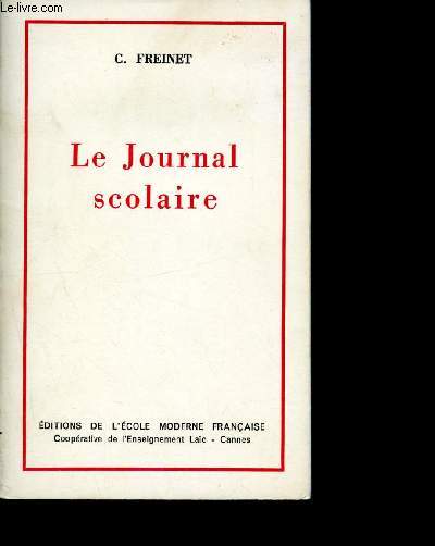 Le journal scolaire