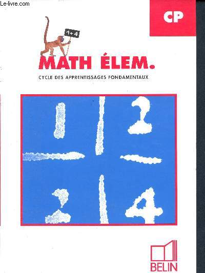 Math elem. cycle des apprentissages fondamentaux - CP