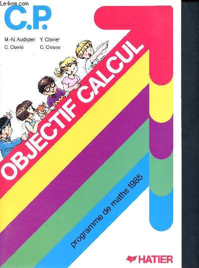 Objectif calcul CP - programme de math 1985