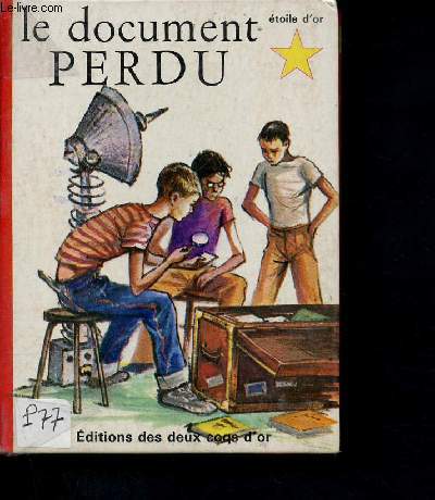 Le document perdu - 8 - srie rouge pour les jeunes