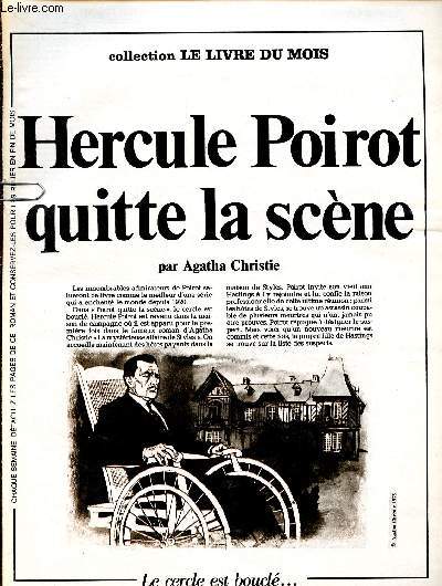 Hercule Poirot quitte la scne - Collection le livre du mois
