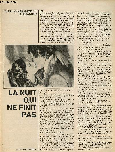 La nuit qui ne finit pas - Notre roman complet  dtacher