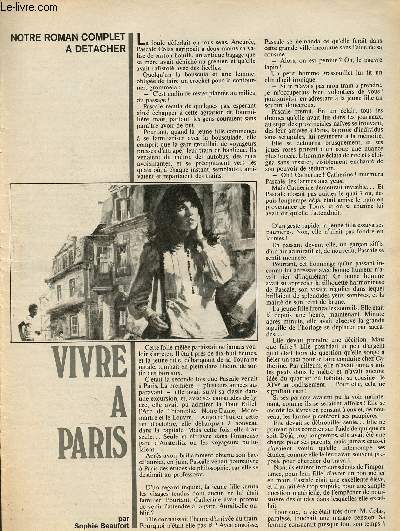 Vivre  Paris - Notre roman complet  dtacher