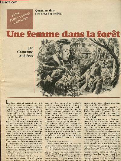 Une femme dans la fort - Notre roman complet  dtacher