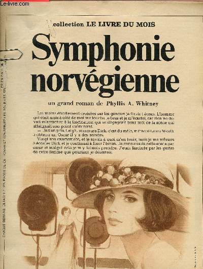 Symphonie norvgienne - Collection Le livre du mois - roman  dtacher