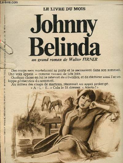 Johnny Belinda - Collection Le livre du mois - roman  dtacher
