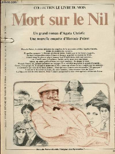 Mort sur le Nil, Une nouvelle enqute d'Hercule Poirot - Collection le livre du mois