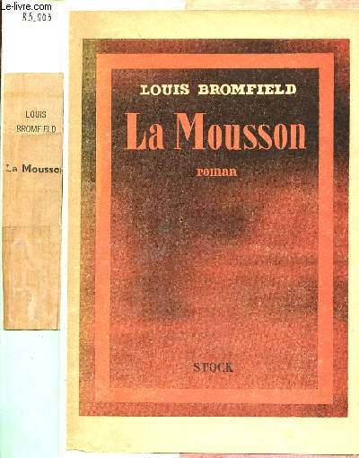 La mousson - Roman sur les Indes modernes