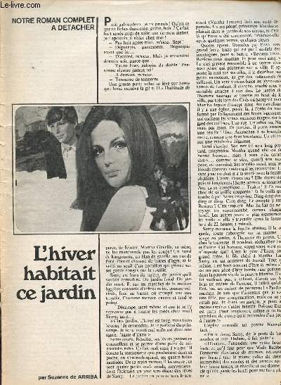L'hiver habitait ce jardin - Notre roman complet  dtacher