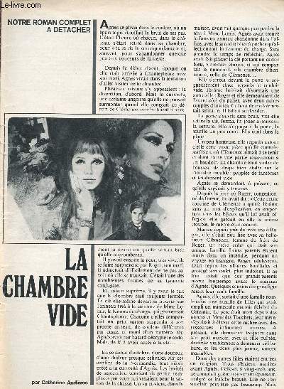 La chambre vide - Notre roman complet  dtacher