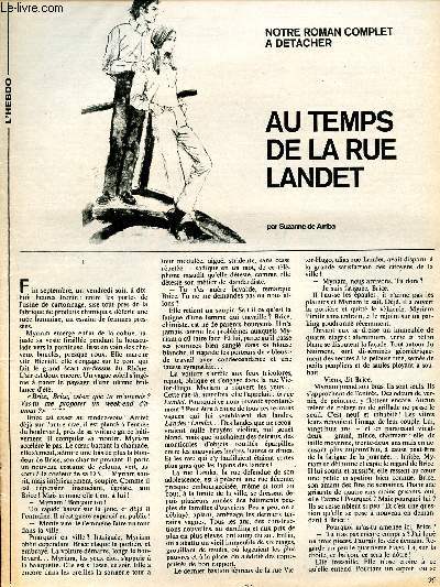 Au temps de la rue Landet - 