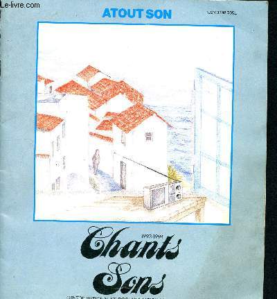 Atout son - Chants Sons 1993-1994