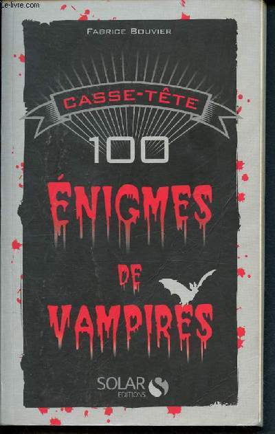 Casse-tête - 100 énigmes de Vampires