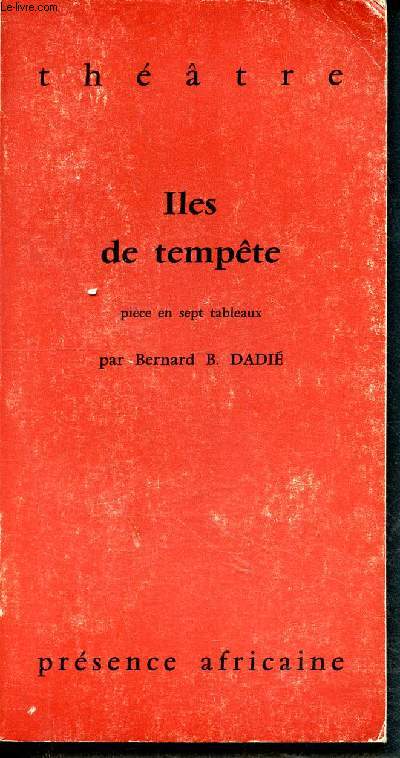 Iles de tempte - oice en sept tableaux - thtre