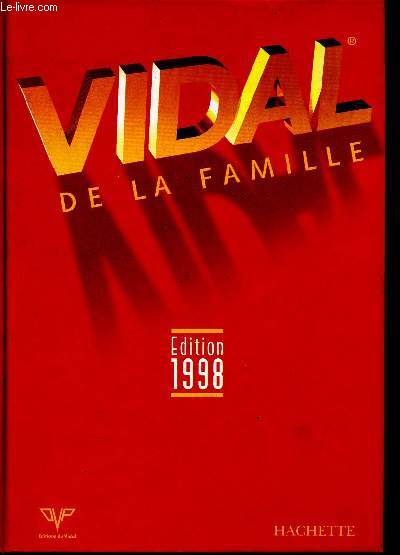 Vidal de la famille - dition 1998