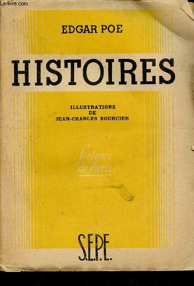 Histoires - Collection lectures de Paris