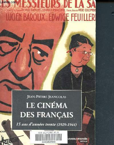 Le cinma des franais,15 ans d'annes trente (1929-1944)