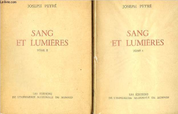 Sang et lumires - 2 volumes : tome I et tome II- Collection des prix goncourt