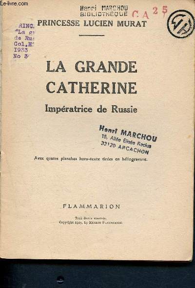 La grande Catherine - impratrice de russie