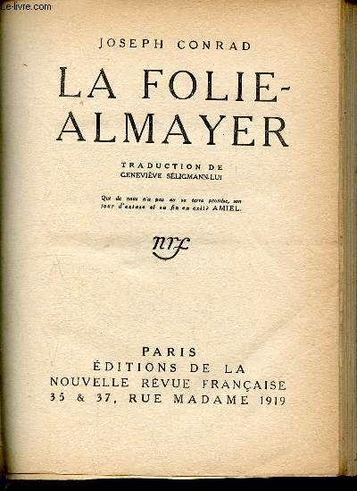 La folie-almayer