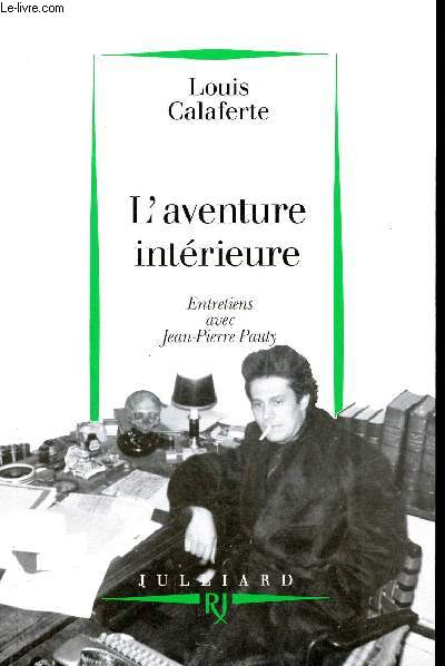 L'aventure intrieure - Entretiens avec Jean-Pierre Pauty