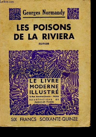 Les poisons de la riviera - roman