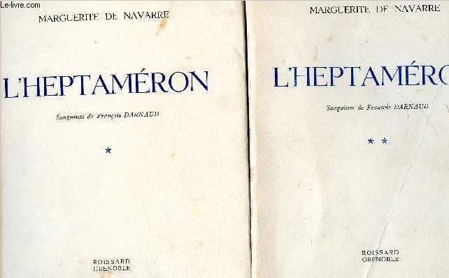 L'heptamron - 2 volumes : tome 1 et tome 2