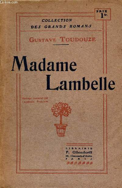 Madame Lambelle- la vie de famille