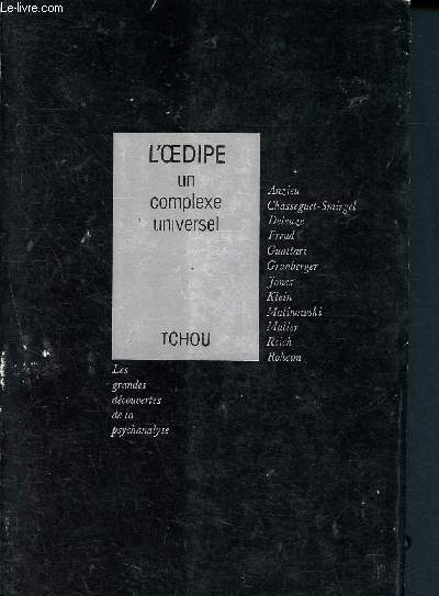 L'oedipe un complexe universel - collection 