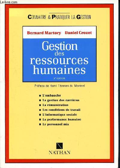 Gestion des ressources humaines - collection 