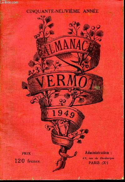 Almanach vermot 1949 (cinquante-neuvime anne)
