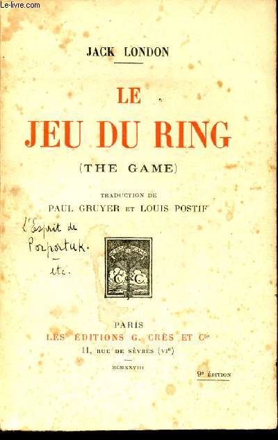 Le jeu du ring - the game - 9me dition