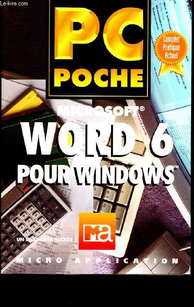 Pc poche - word 6 pour windows
