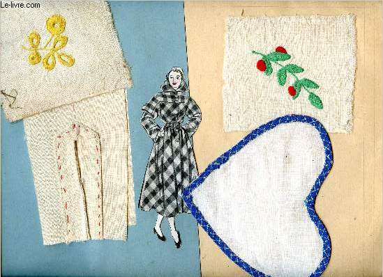 Lot : cours de couture, patronage et broderie + chantillons en tissus