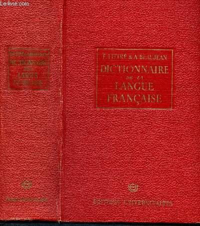 Dictionnaire de la langue franaise - nouvelle dition