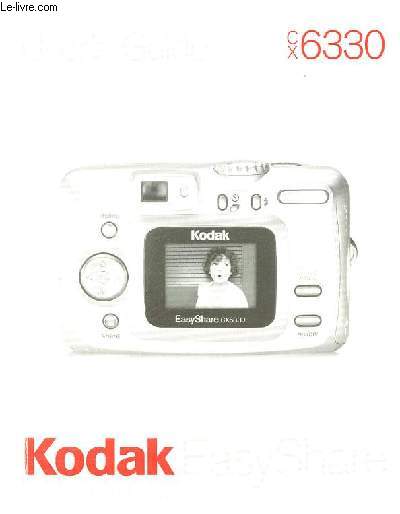 Kodak easy share - CX6330 - user's guide - zoom digital camera