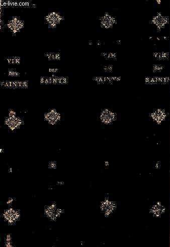 Vie des saints - Suppléments au pélerin - 4 volumes, numérotés de 1 à 4
