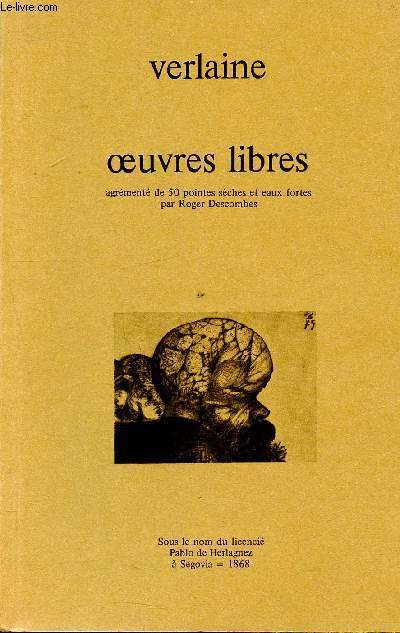 Oeuvres libres - Verlaine