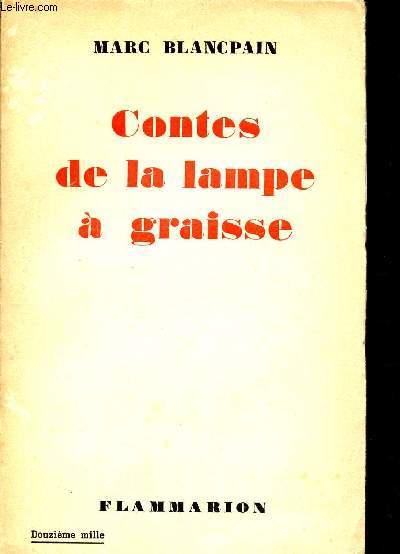 Contes de la lampe  graisse