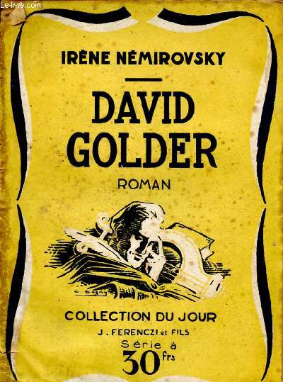 David Golder - collection du jour