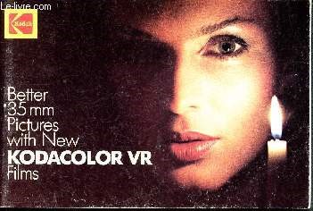 Better 35mm pictures with new Kodacolor VR films - Brochure publicitaire