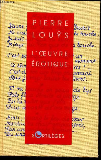 L'oeuvre rotique