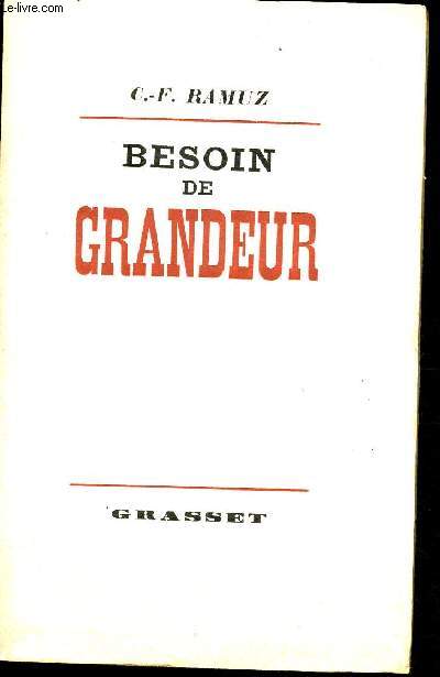 Besoin de grandeur